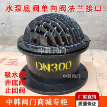 Valve iron monolan casting valve-pump method valve valve h42x stop bottom to bottom backwater dn5080100150200e6