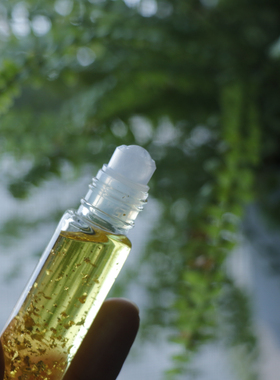 多特瑞天然岩兰草橘调金箔贝才运精油 稳定磁场 好事发生