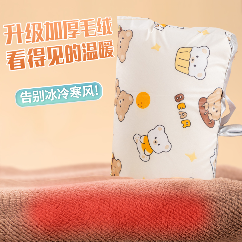 电动车手套摩托车冬季防风防水保暖手把套电瓶车挡风电车防寒手罩 - 图3