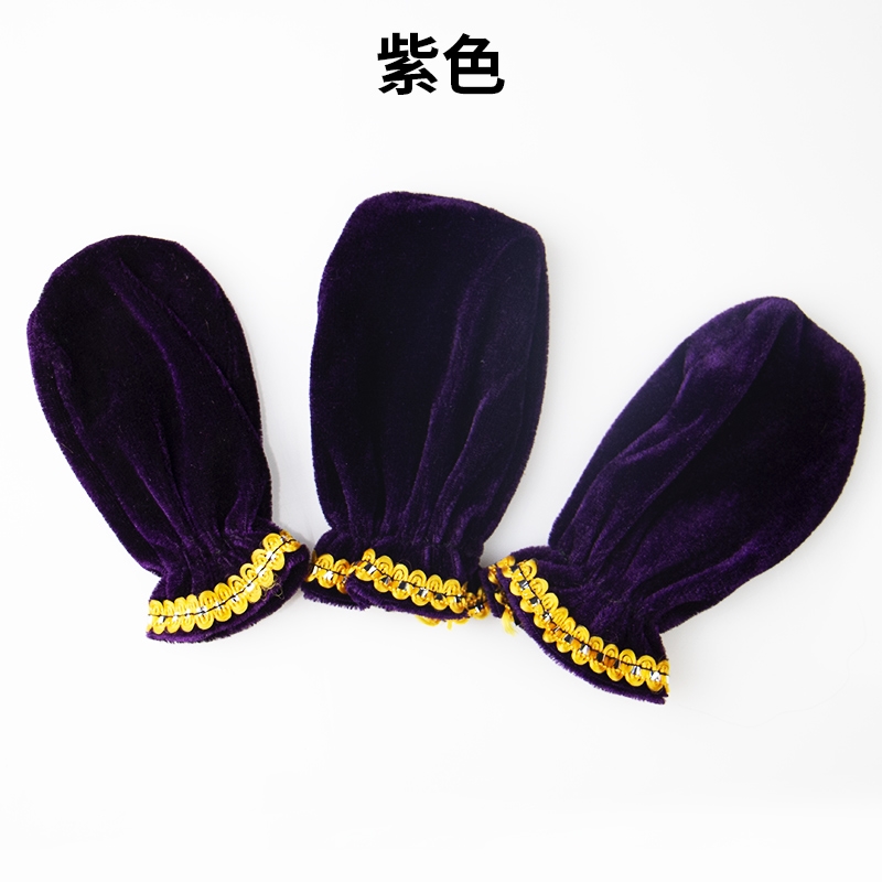 i piano accessories steel b qin foot sleeve gold velvet cloth anti-abrasive anti-dust anti-wear lace flower 2022