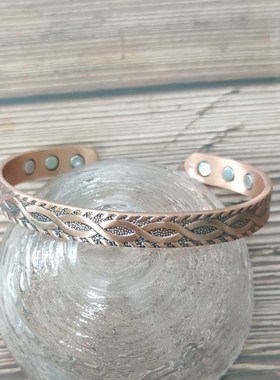 Copper Bracelet Wholesale Fashionable 8shaped Red Copper Bra