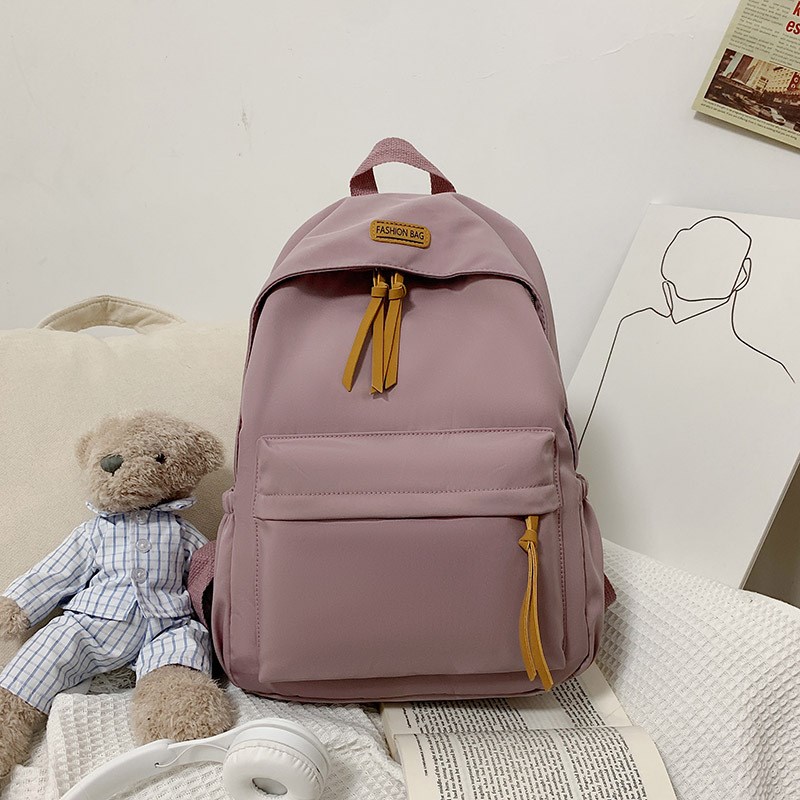 2025 Womens Nylon Backpack Fashion Versatile Literary Colleg - 图3