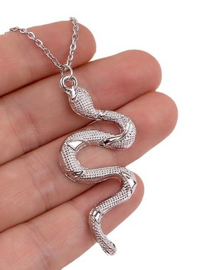 Snake Necklace Snake Pendant Retro Charm for CouplesUnisexEu