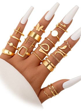 European American Gold Open Light Luxury Round Snake Butterf