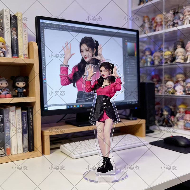 鞠婧祎亚克力立牌小众立牌桌面装饰摆件桌面装饰品送朋友礼物,淘宝优惠券,粉丝福利购,淘宝优惠卷