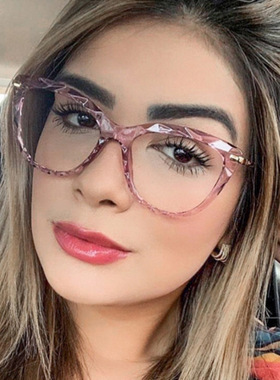 英国chrry koop欧美多边形切面眼镜框轻盈pc眼镜架速卖平光镜女