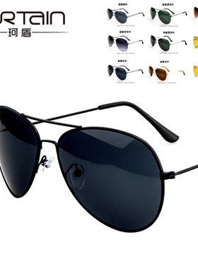 英国chrry koop太阳镜 复古金属框墨镜太阳眼镜 黄片夜视镜