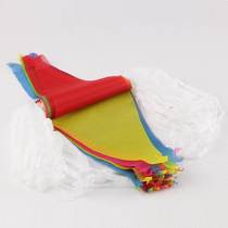 Yang Guan Dao Colorful Triangle Banner Hot Edge Triangle Strings Flags Small Number Wedding Wedding Supplies Company Annual Meeting Opening