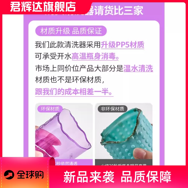 妇洗器产后月子冲洗器孕产妇私处会阴清洗器婴儿便携式洗屁股神器-图0