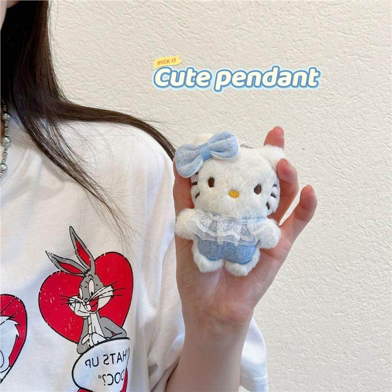 可爱穿裙子kitty猫挂件毛绒卡通少女心猫咪公仔学生包包挂饰玩偶,淘宝优惠券,粉丝福利购,淘宝优惠卷
