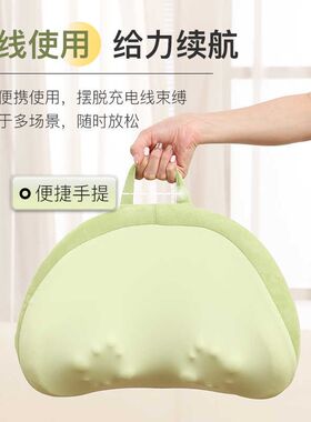 多功能腰部按摩仪全自动揉捏全身颈椎背部按摩器经络疏通神器靠垫