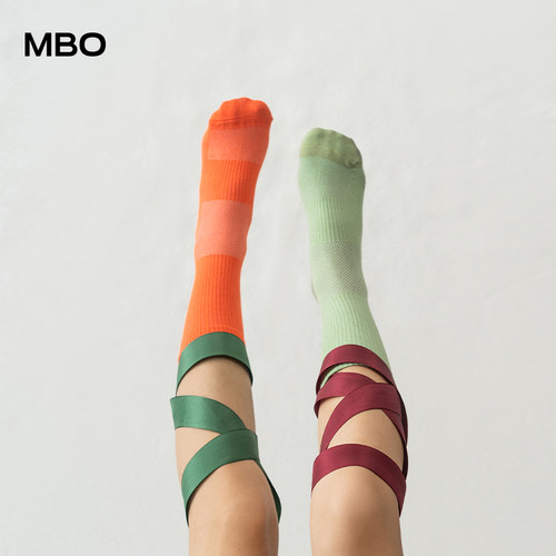 MBO 男女加厚A类抗菌骑行运动袜AS10四季户外运动公路舒适运动袜 - 图1