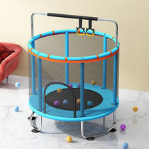  Children trampoline Family Indoor small hop Jumping Bed Bounce Bed Baby Outdoor Fitness Rub bed with protection