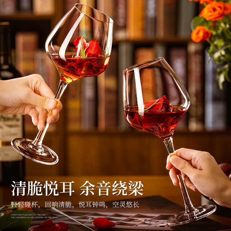 高档水晶勃艮第红酒杯套装轻奢高级感家用醒酒器高脚喝葡萄酒杯子,淘宝优惠券,粉丝福利购,淘宝优惠卷