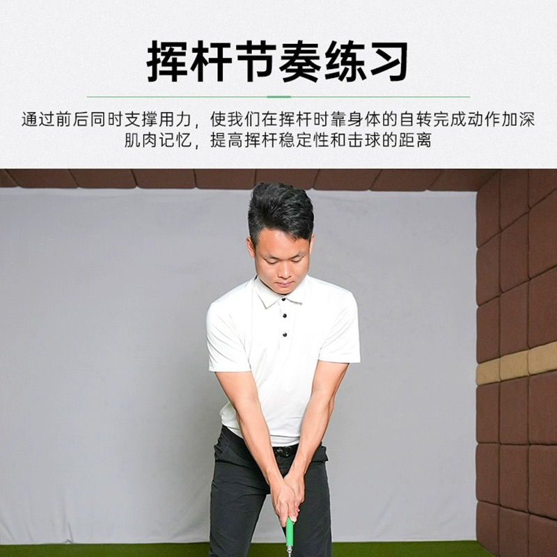 Caiton高尔夫伸缩挥杆练习器练习棒高尔夫球练习杆golf训练器材 - 图1