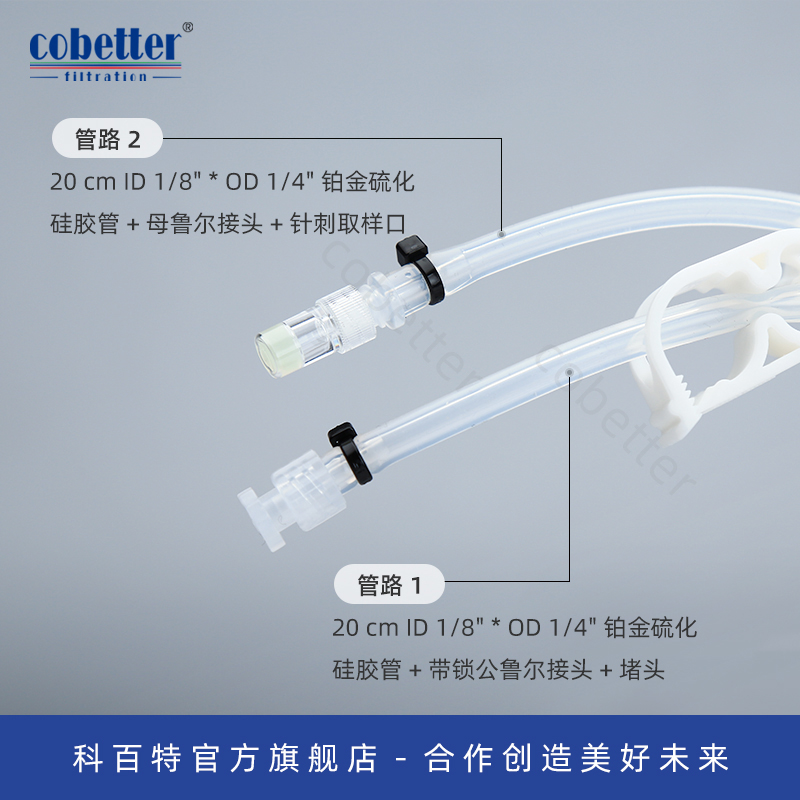 Cobetter科百特100ml一次性取样袋非灭菌包装 一体式袋体焊接设计  可高压灭菌可伽马射线灭菌 残液少规格多 - 图0