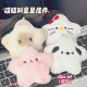 Pendant plush star squeaking ins ເປັນ keychain ງາມສໍາລັບນັກສຶກສາ, ເປັນຂອງຂວັນວັນພັກສໍາລັບຄູ່ຜົວເມຍແລະຫມູ່ເພື່ອນທີ່ດີທີ່ສຸດ