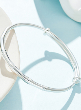 DAISYBEAUTY国风女S999足银手镯