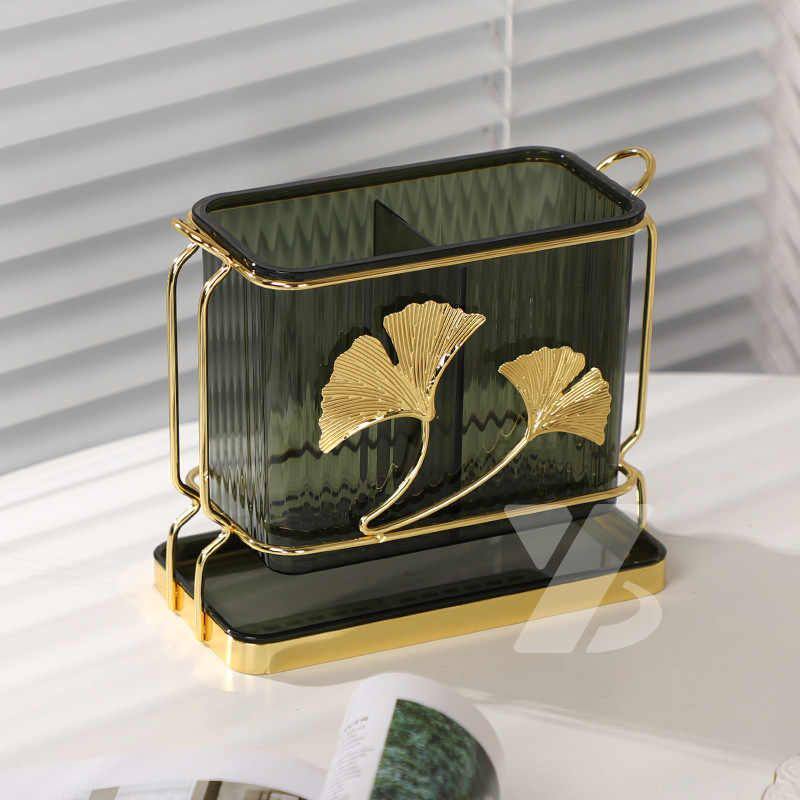 Chopstick storage box chopstick tube high-value chopstick cage holder kitchen household high-end tableware drain rack