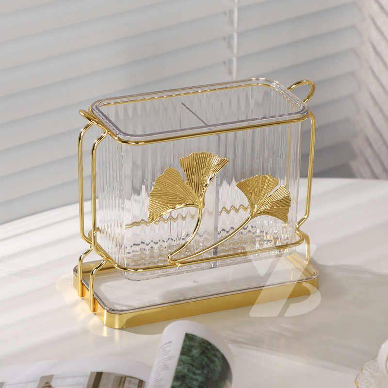 Chopstick storage box chopstick tube high-value chopstick cage holder kitchen household high-end tableware drain rack