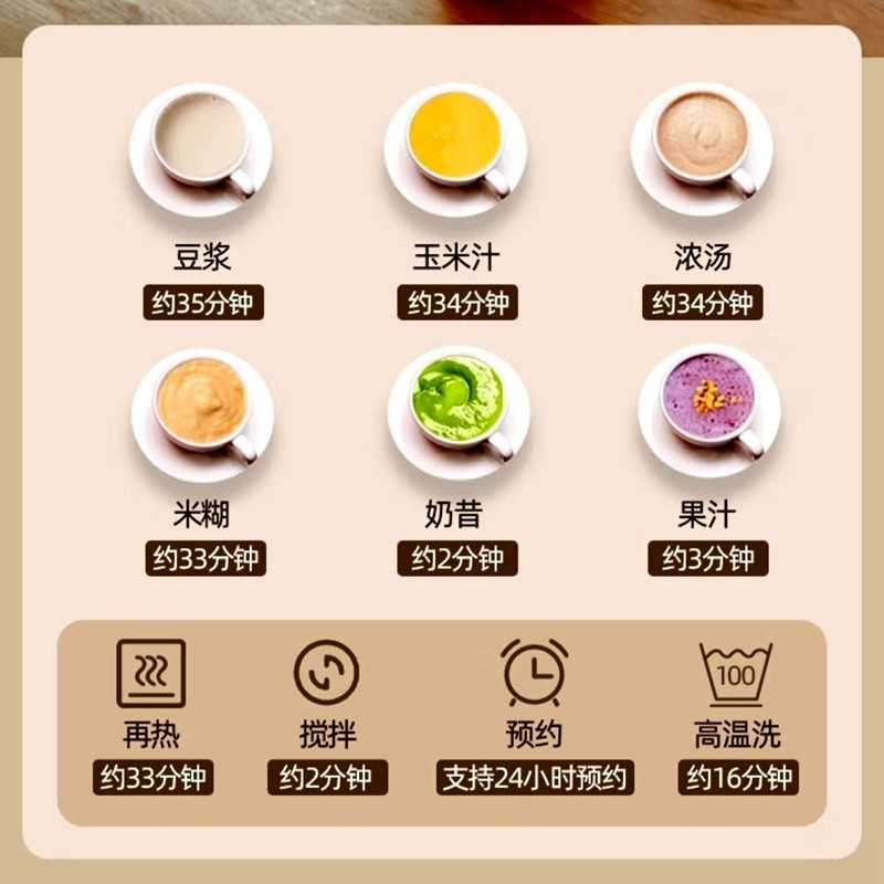 110V出口破壁机家用多功能免煮高加热全自动豆浆机新品温拆卸清洗,淘宝优惠券,粉丝福利购,淘宝优惠卷