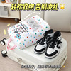 Travel visible shoe dustproof storage bag