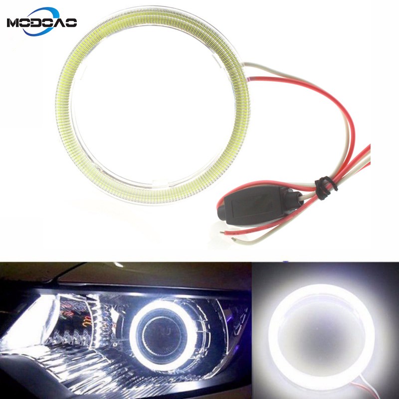 Daytime Running Light DRL Car Angel Eyes LED Halo Ring Headl - 图1