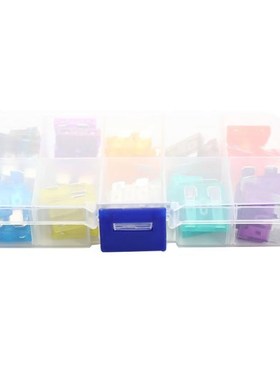 50Pcs/set Profile Small Size Blade Type Car Fuse Assortment