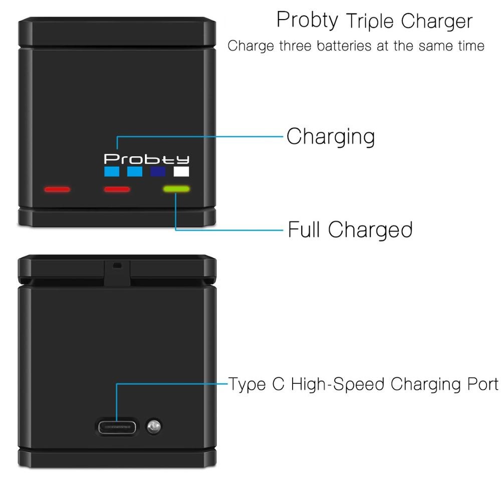 Original probty for GoPro Hero 7 hero 6 hero 5 Black Batteri - 图3