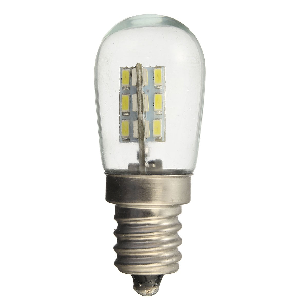 LED Light Bulb E12 2W 3014 SMD 24 LED High Bright Glass Shad-图2