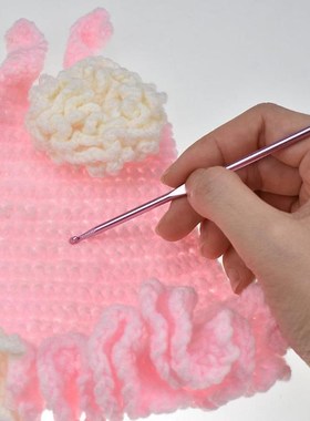 14Pcs Metal Crochet Hook Set Aluminum Crochet Tunisian Hooks