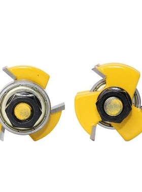 2Pcs 1/4  Shank Tongue & Groove Joint Assemble Router Bits M