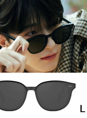 GM墨镜女高级感2025新款大框防紫外线开车专用偏光太阳眼镜男圆脸