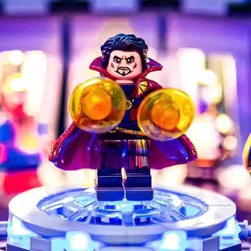 适用于乐高复仇者联盟钢铁侠蜘蛛侠美队奇异博士雷神人仔积木玩具 - 图2