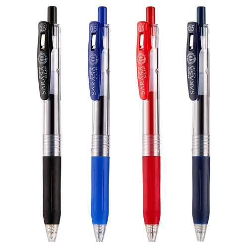 日本ZEBRA斑马笔JJ15中性笔按压式顺滑速干考试用刷题黑笔学霸笔进口水笔0.5mm官方旗舰店高考套装 - 图3