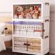 Popular German locker storage cabinet home children's baby wardrobe snacks toys without installation foldable storage