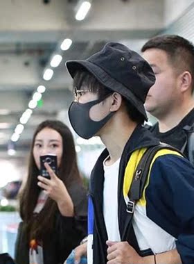 遮阳帽光身渔夫帽子易烊千玺同款