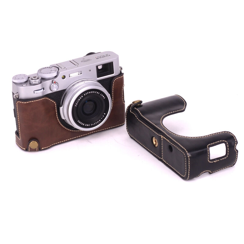 ICESHU适用富士微单XS10XT4XT30相机包XT200皮套x100V底座XFxt3保 - 图1