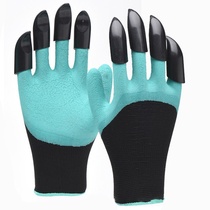 Spring Thick Zale Black Planting Claws Baoi Eagle Digging Seed Garden Hand C Plus Planting Flowers Resistant Garden Earth Labor Power Sleeve Qin Art Claw Mill Stings Cover