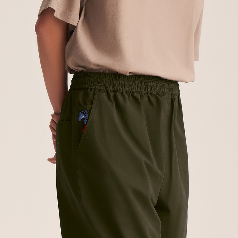 MindError ME Chino Pant  口袋小象刺绣Logo宽松男女休闲长裤