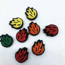 New Racket Shock-Proof Junction Shock Absorber Animal Cartoon Silicon Gel Shock-Proof Grain Zodiac Tennis Accessories Flame Shock Absorbers