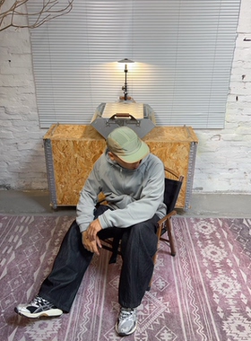 原野绿复古撞色轻薄棒球帽