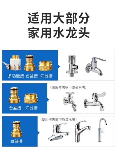 高压洗车水枪家用强力增压加压神器伸缩水管软管浇花喷头冲洗喷枪