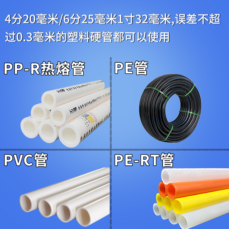 ppr水管快速接头快插自来水管快接水管接头免热熔快接头万能速接-图2