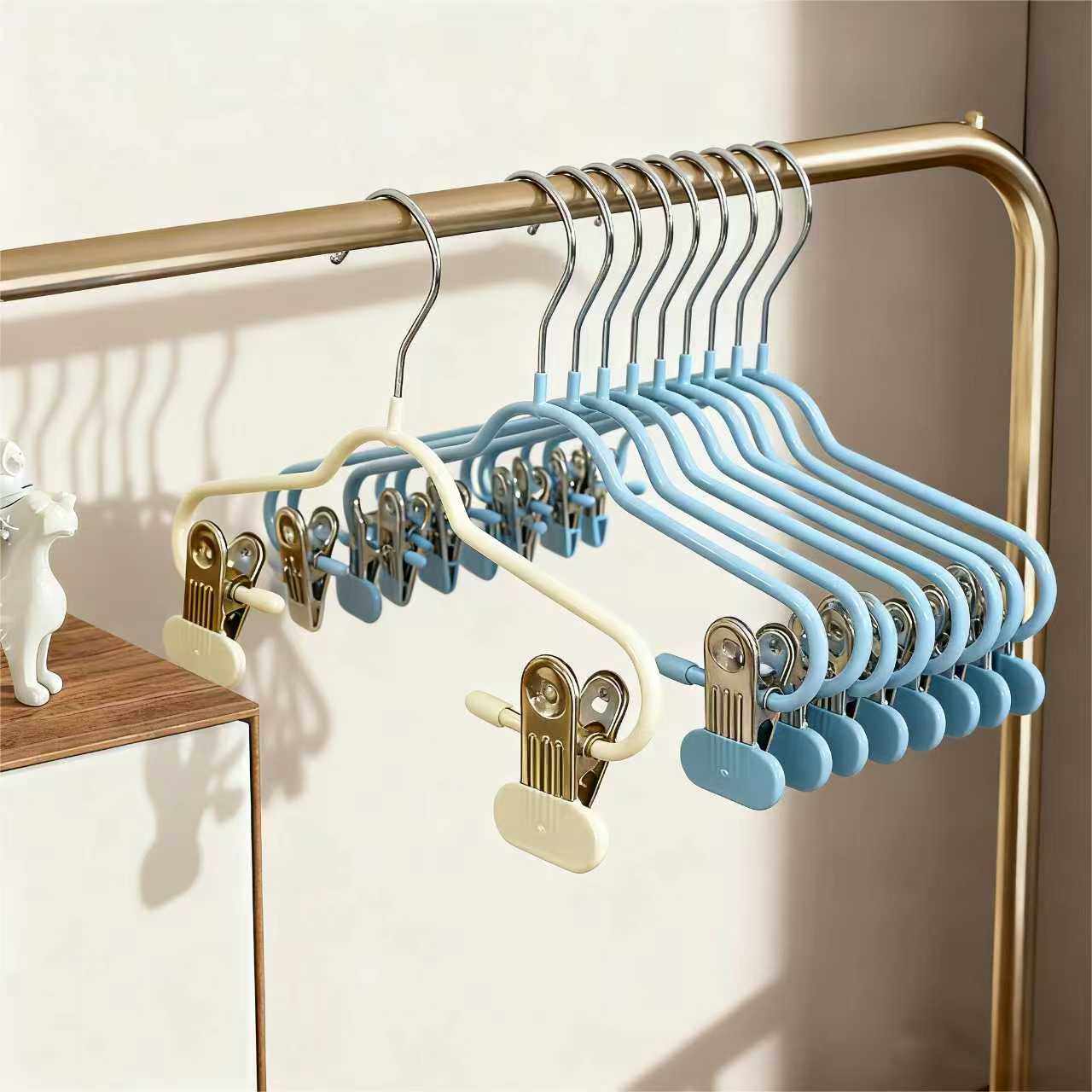 不锈钢宠物衣架多功能猫咪狗狗衣服专用收纳衣架加厚防滑干湿两用,淘宝优惠券,粉丝福利购,淘宝优惠卷