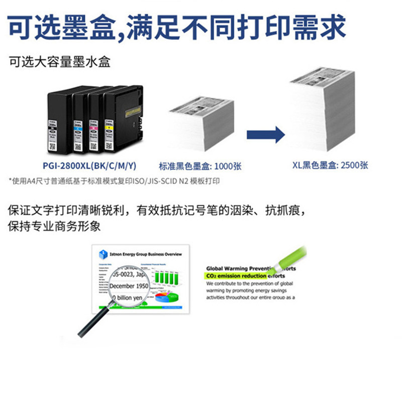 佳能商用高速彩色喷墨照片打印机 佳能众合鸿达喷墨打印机