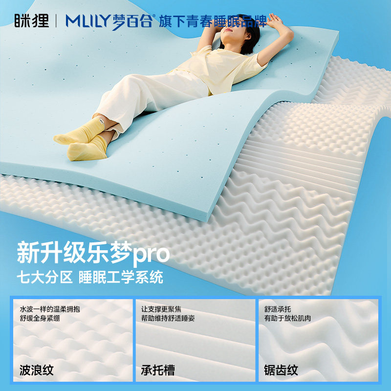 眯狸宿舍床垫学生单人租房专用榻榻米记忆棉家用海绵床垫软薄褥子,淘宝优惠券,粉丝福利购,淘宝优惠卷