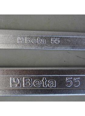 原装进口意大利Beta百塔呆扳手公制双头开口扳手插口扳子55系列