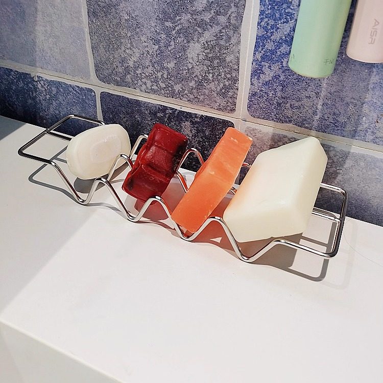 不锈钢肥皂置物架沥水架香皂碟收纳架卫生间浴室洗手台简约风创意,淘宝优惠券,粉丝福利购,淘宝优惠卷