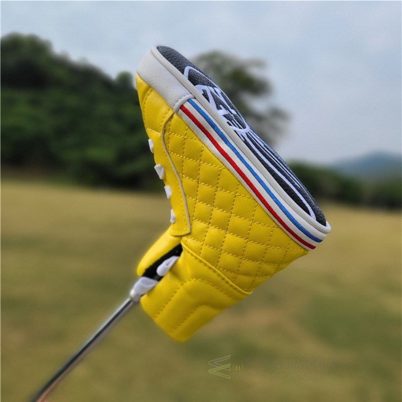 2021 SHOE style golf blade putter head cover PU golf club he - 图0